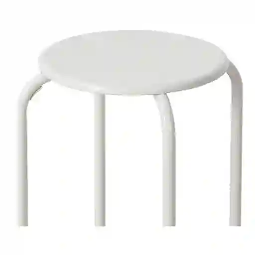 M + Design Piso Banquito Blanco 30 X 30 X 45 Cm