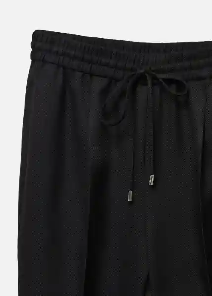 Pantalón Bruce Negro Talla XS Mujer Mango