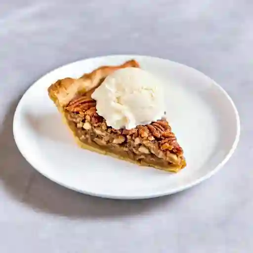 Pecan Pie con Helado