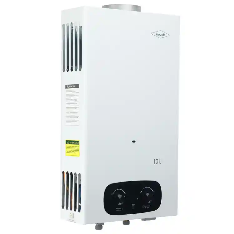 Haceb Calentador de Paso Tiro Natural Bambú Gas Natural