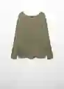 Jersey Kenia Khaki Talla XL Mujer Mango