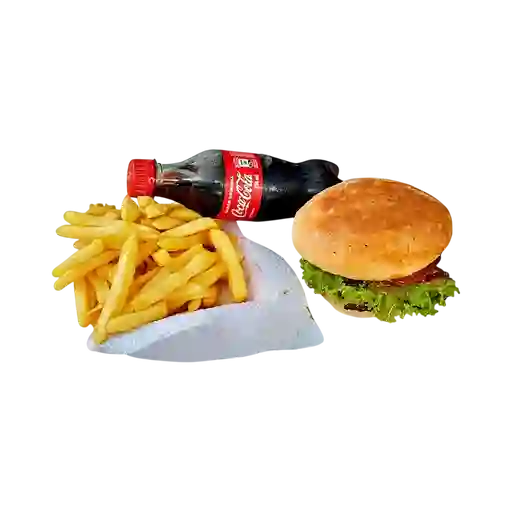 Combo Hamburguesa Super Doble Mixta