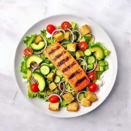 Ensalada Con Salmon