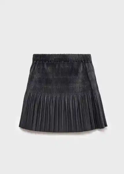 Falda Judith Negro Talla 08 Niña Mango