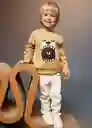 Buzo Sudadera Mouth Camel Talla 72 Niños Mango