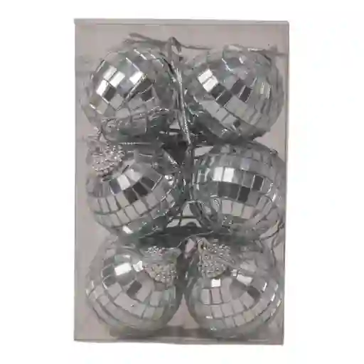 Set de Bolas Plateadas 1302502268 Finlandek