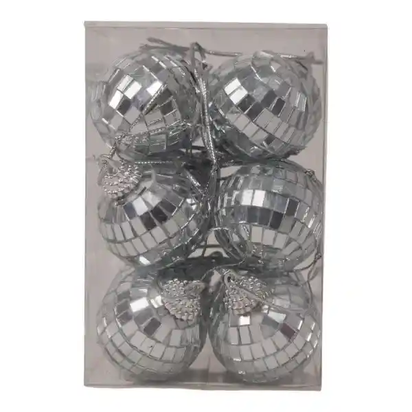 Set de Bolas Plateadas 1302502268 Finlandek