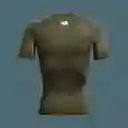 Under Armour Camiseta Hg Armour Comp Ss Hombre Verde Talla SM
