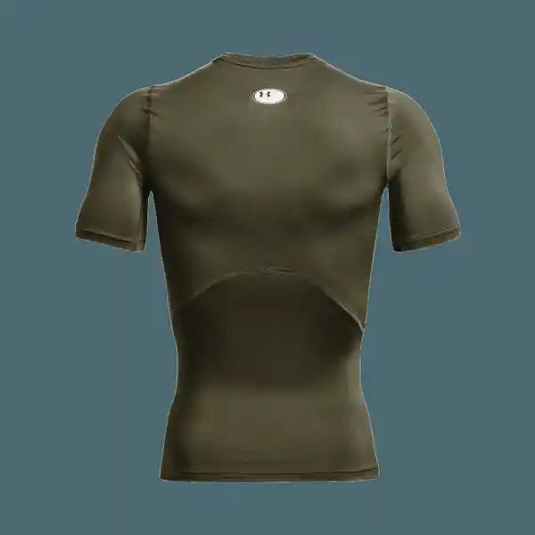Under Armour Camiseta Hg Armour Comp Ss Hombre Verde Talla SM
