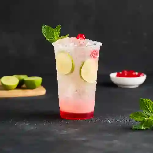 Soda Michelada de Cereza-Limón 22 Oz