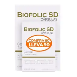 Oferta Biofilic Sd Capsula Dura Pague:60 Lleve:90