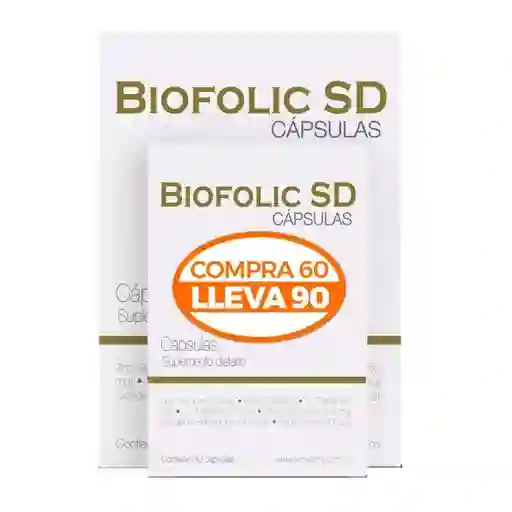 Oferta Biofilic Sd Capsula Dura Pague:60 Lleve:90