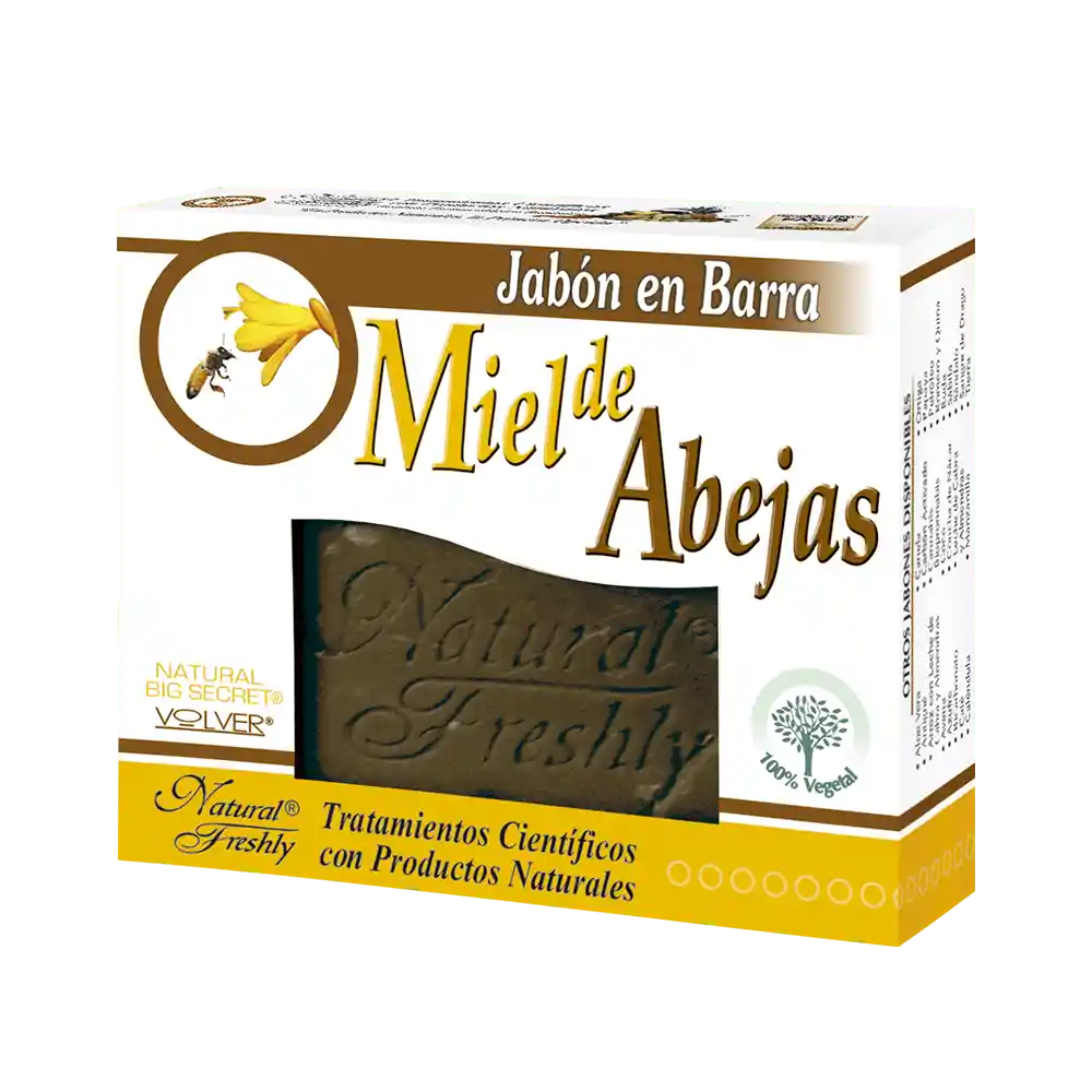 Natural Freshly Jabón en Barra de Miel de Abejas