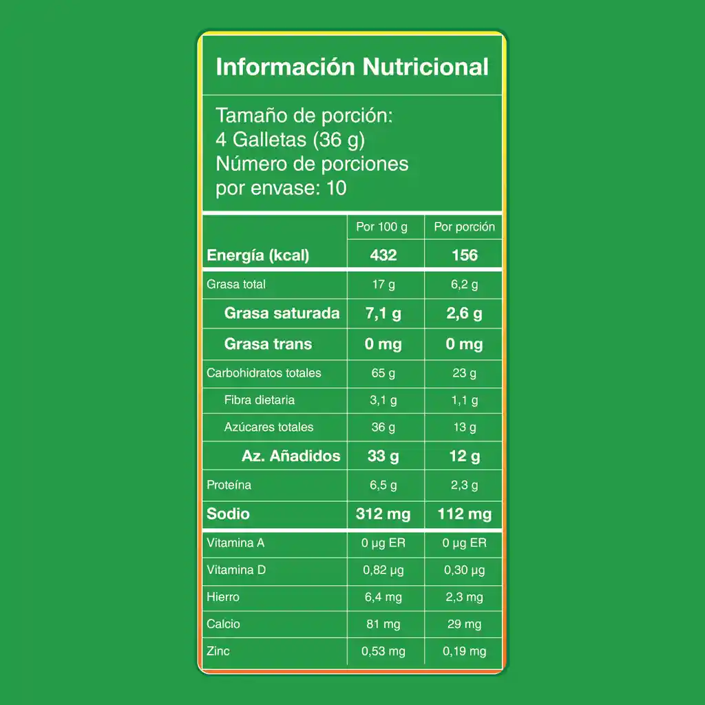 Galletas MILO Choco Intense con granulitos de MILO 10 Unds x 360g