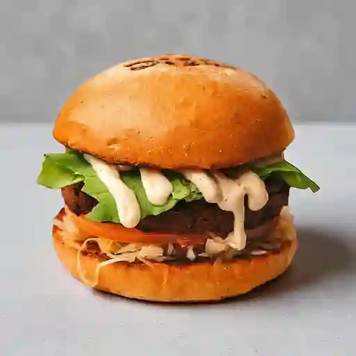 Veggie Burger + Papas