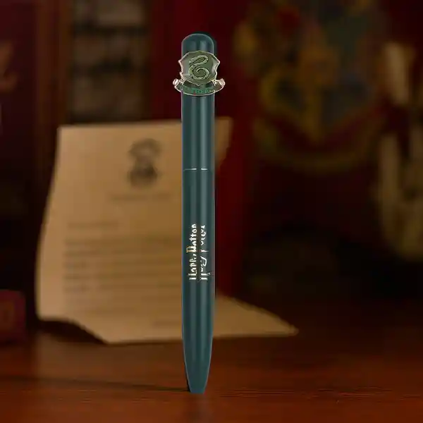 Esfero Slytherin Harry Potter Negro 10 mm Miniso