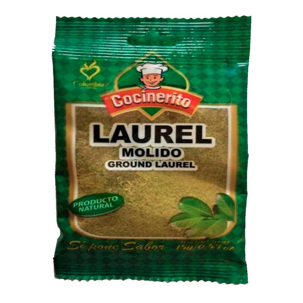 El Cocinerito Laurel Molido 15 g