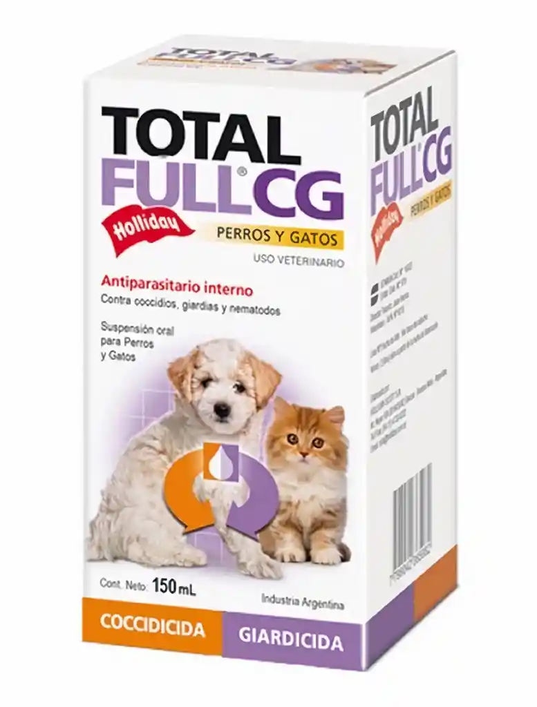 Total Full Cg Antiparasitario Para Perro Cachorro 150 mL