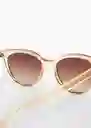 Gafas de Sol Anya Peach Talla 99 Mujer Mango