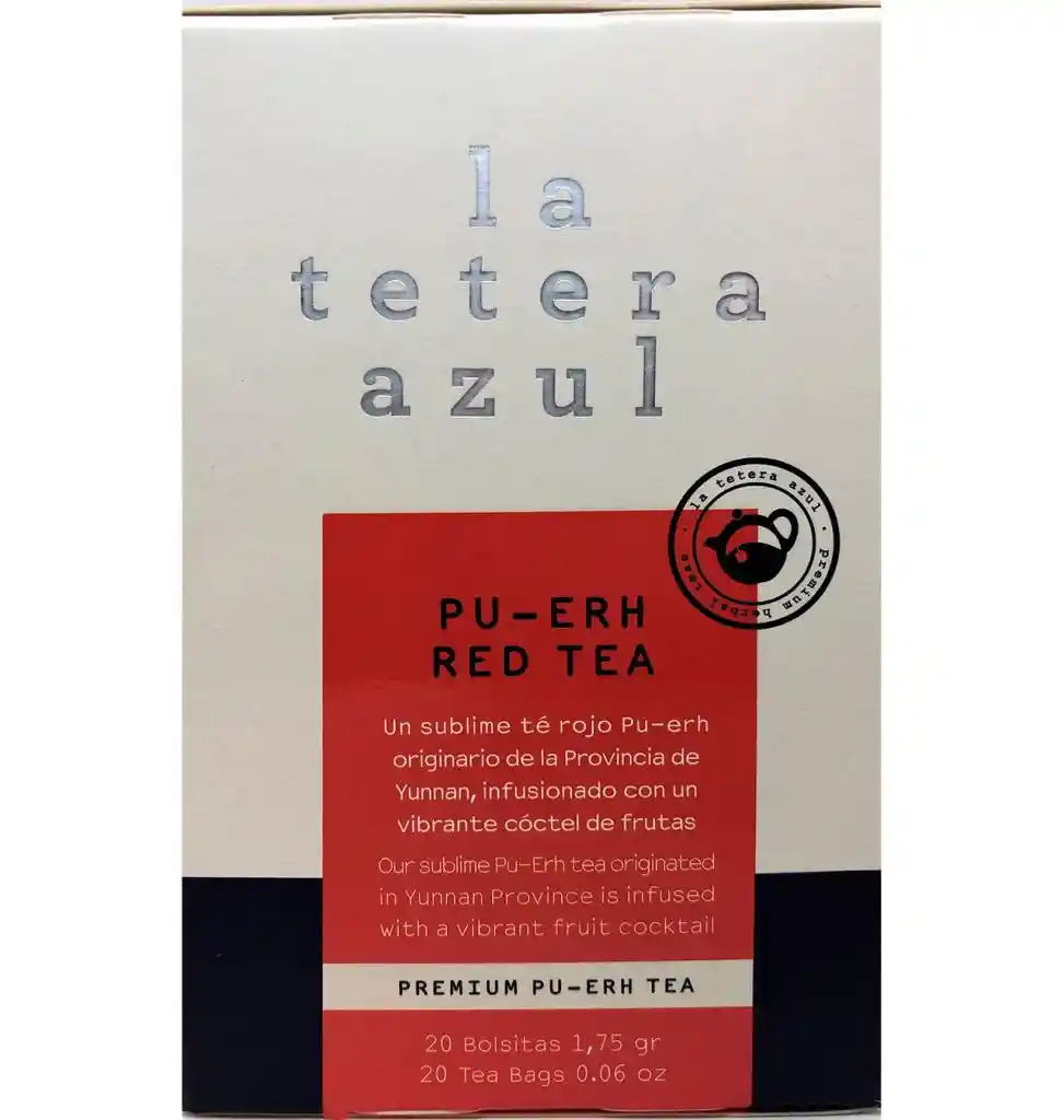 La Tetera Azul Té Rojo Pu-Erh