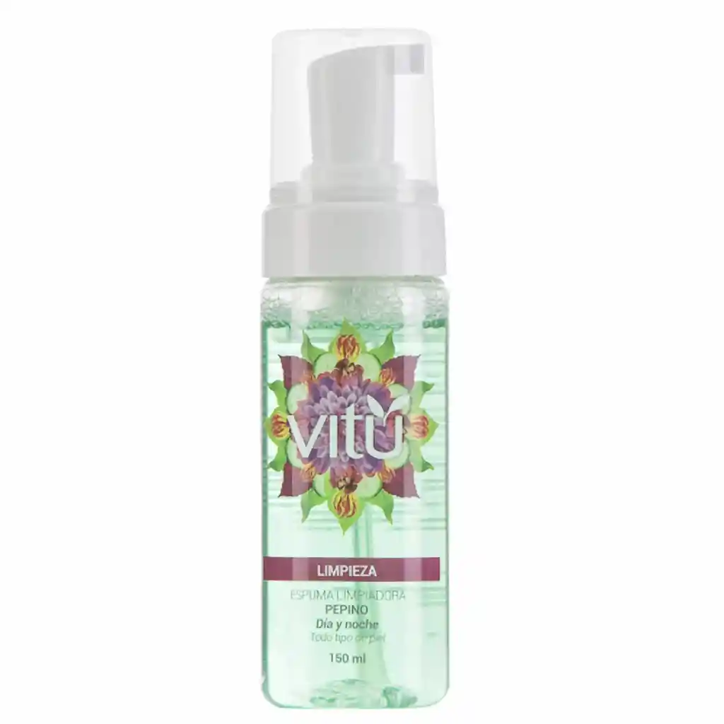 Vitu Espuma Facial Limpiadora Día Y Noche 150 Ml