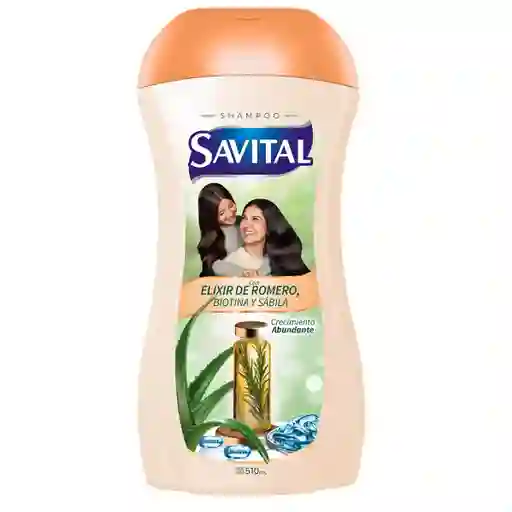 Shampoo Savital Elixir Romero Biotina