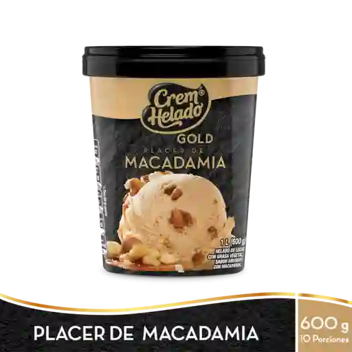 Crem Helado Helado Gold Macadamia