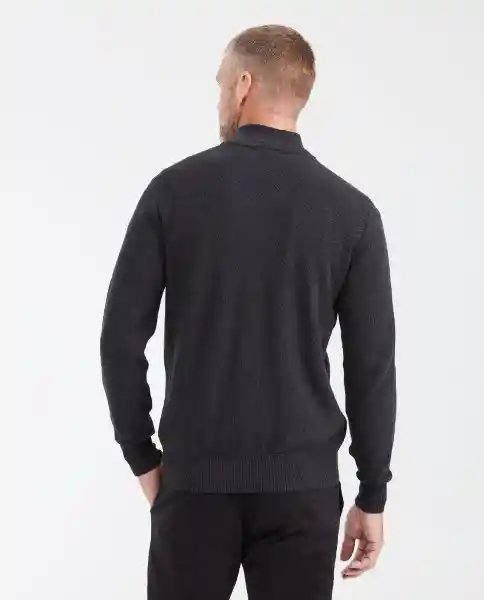 Chaqueta Tejida Timeless Negro Sombrio Ultraoscuro S Chevignon