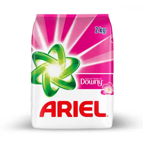 Ariel Detergente en Polvo para Lavar Ropa Blanca y de Color
