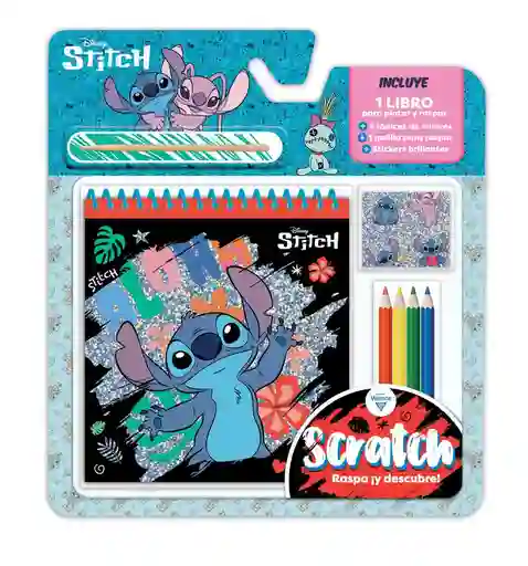 Libro Scratch.stitch Disney Disney