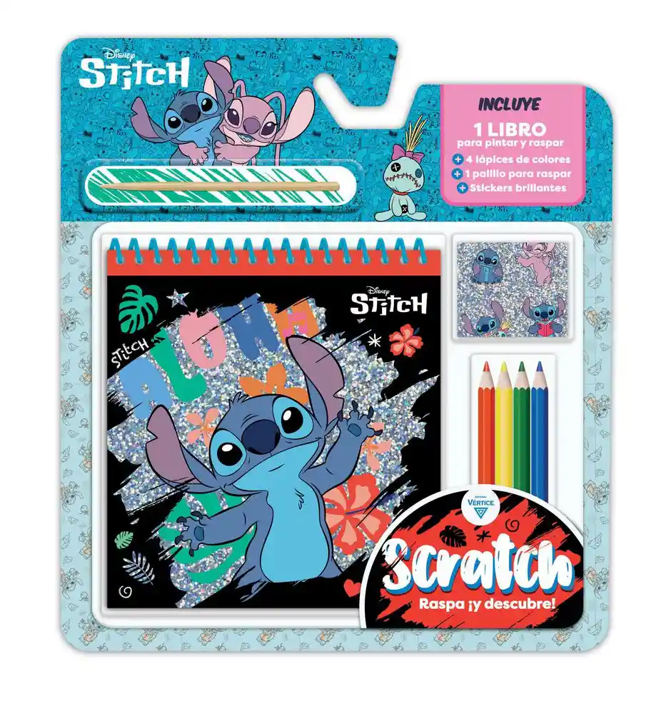Libro Scratch.stitch Disney Disney