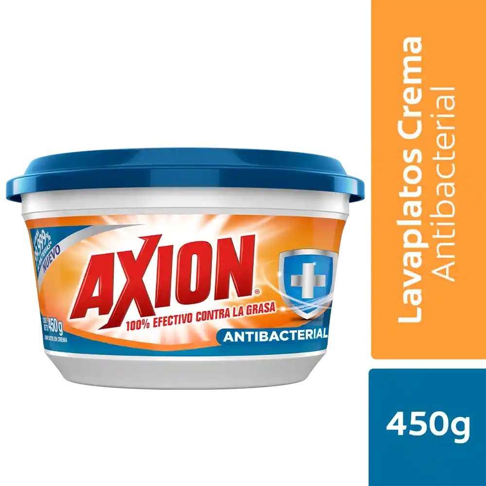 Axion Lavaplatos en Crema Antibacterial