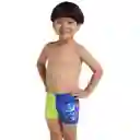Pantaloneta de Baño Aquashort Dolphin Friends Bebe Musculino Azul-02