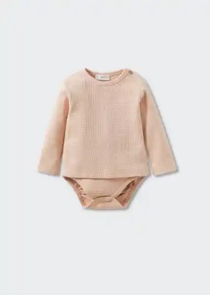 Body Marylin Rosa Pastel Talla 63 Niños Mango