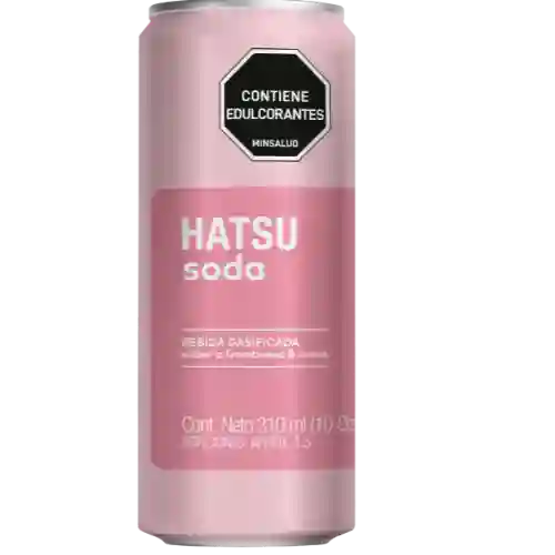 Soda Hatsu Saborizada Lata