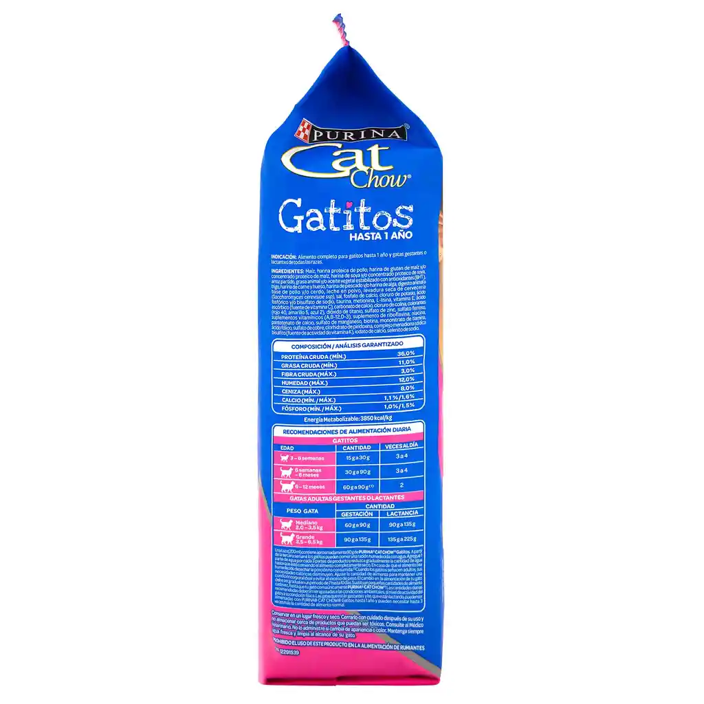 Cat Chow Alimento Seco para Gatitos Forti Defense