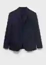 Blazer Americana Delave Navy Talla 48 Hombre Mango