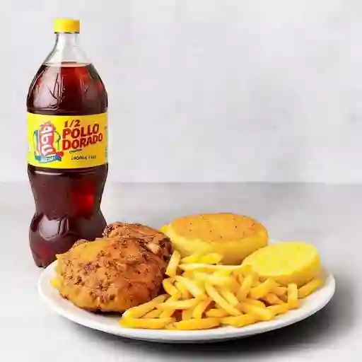 Combo 1/2 Pollo Dorado