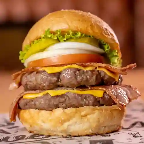 Combo hamburguesa rock star