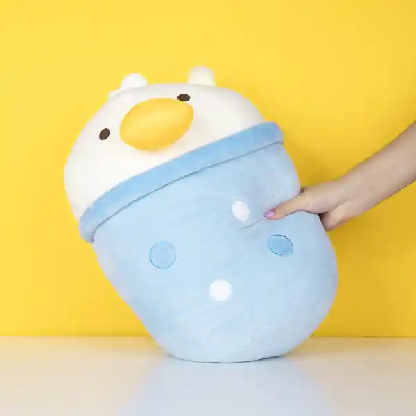 Peluche Pato Buceador Serie Milk Tea Miniso