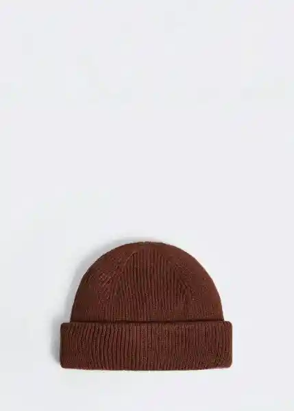 Gorra Small Terracota Talla 99 Hombre Mango