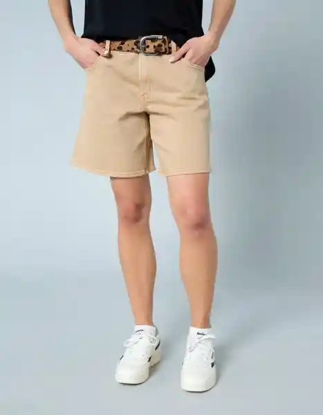 Short Mujer Beige Talla: 4 8346212 American Eagle
