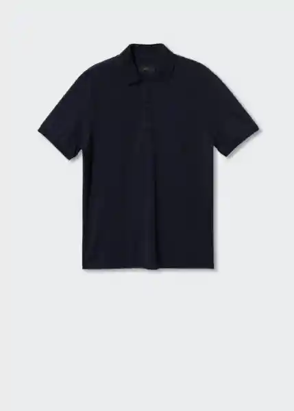 Polo Pels Navy Talla S Hombre Mango