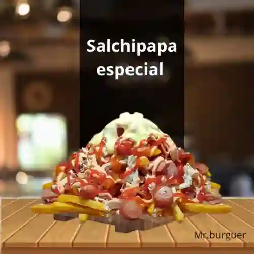 Salchipapa Mixta Grande