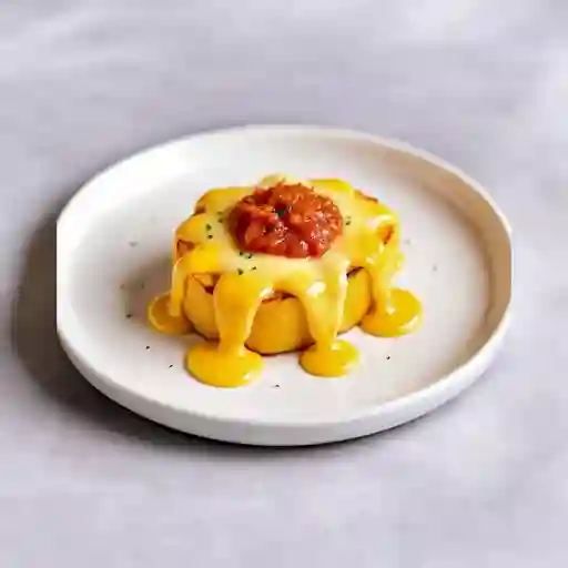 Platano Con Queso Y Bocadillo