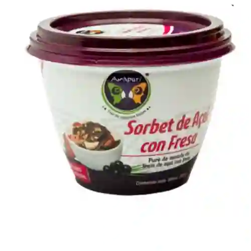 Sorbete Fresa