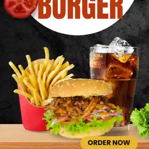 Combo Pulled Pork + Papas + Bebida