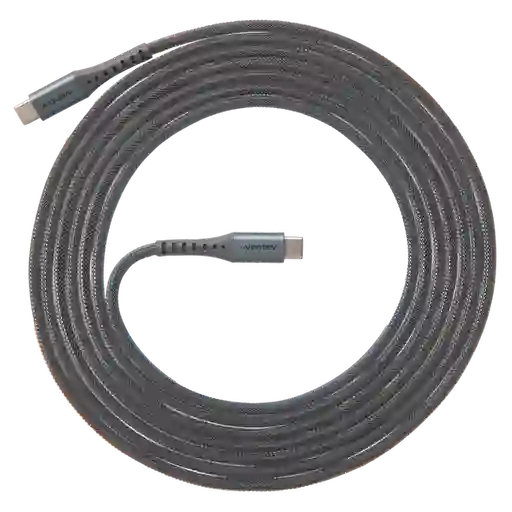 Ventev Cable C Alloy Usb-C to Usb-C 10FT Stl