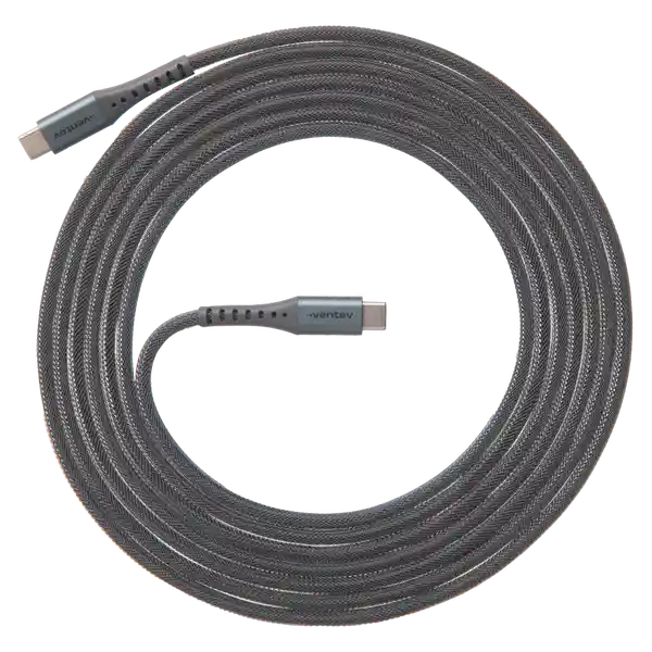 Ventev Cable C Alloy Usb-C to Usb-C 10FT Stl
