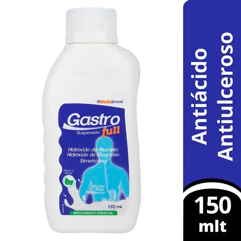 Gastro Full Hidróxido de Aluminio Magnesio y Simeticone